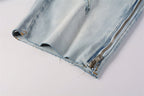PURPLE  Fashion Jeans 5086