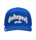 Godspeed Forever Trucker Hat Blue