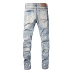 PURPLE  Fashion Jeans 9006